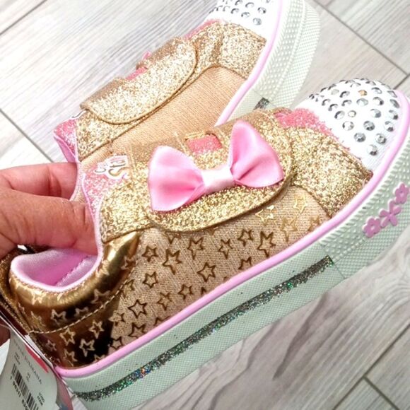 (S-3509)  S Sport by Skechers   Julienna Light-Up Sneakers Sz 7 - Picture 4 of 9